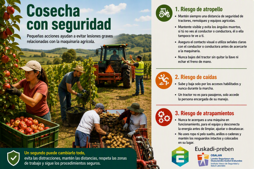 Temporerismo MAQUINARIA patata, manzana y uva 2026